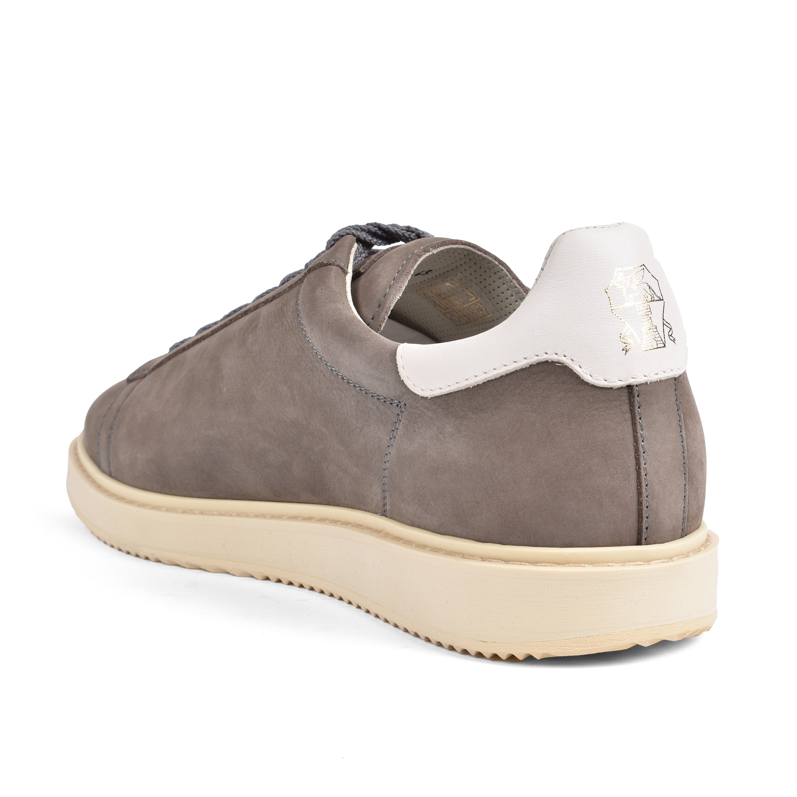 BRUNELLO CUCINELLI MEN'S 100% LEATHER LOW TOP FASHION SNEAKERS