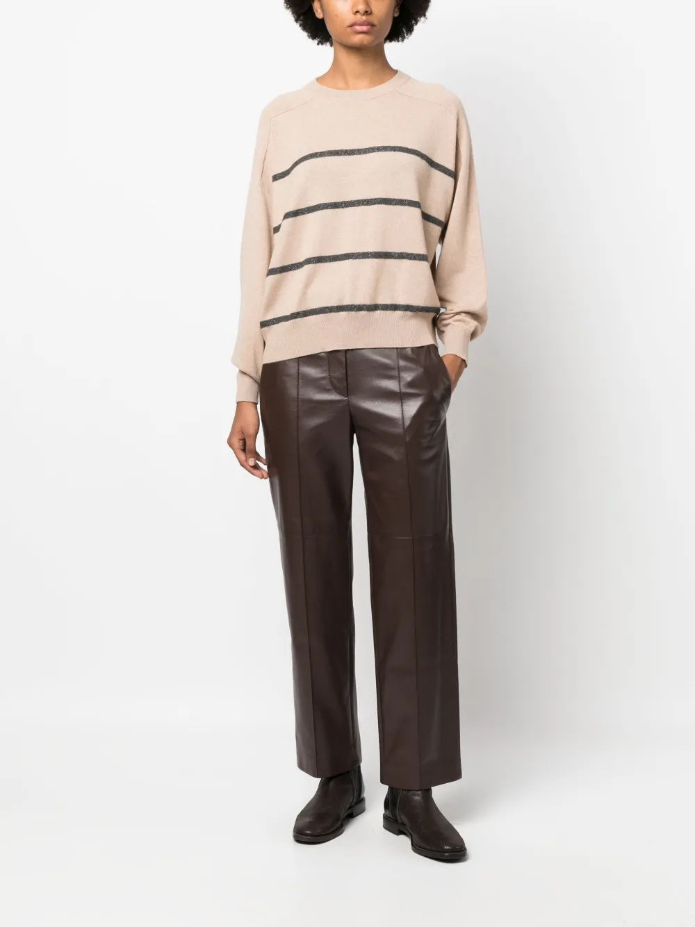 BRUNELLO CUCINELLI WOMEN'S SWEATER M12188300_C9577 NWT