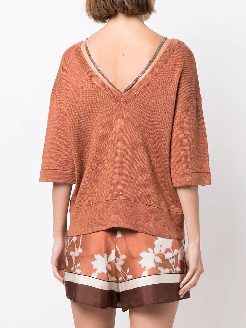 BRUNELLO CUCINELLI WOMEN'S SWEATER M10543522P_C8640 NWT