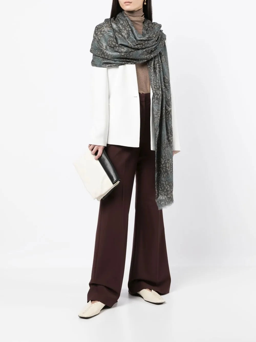 BRUNELLO CUCINELLI WOMEN'S SCARF MSCDAGW54_CEG73 NWT