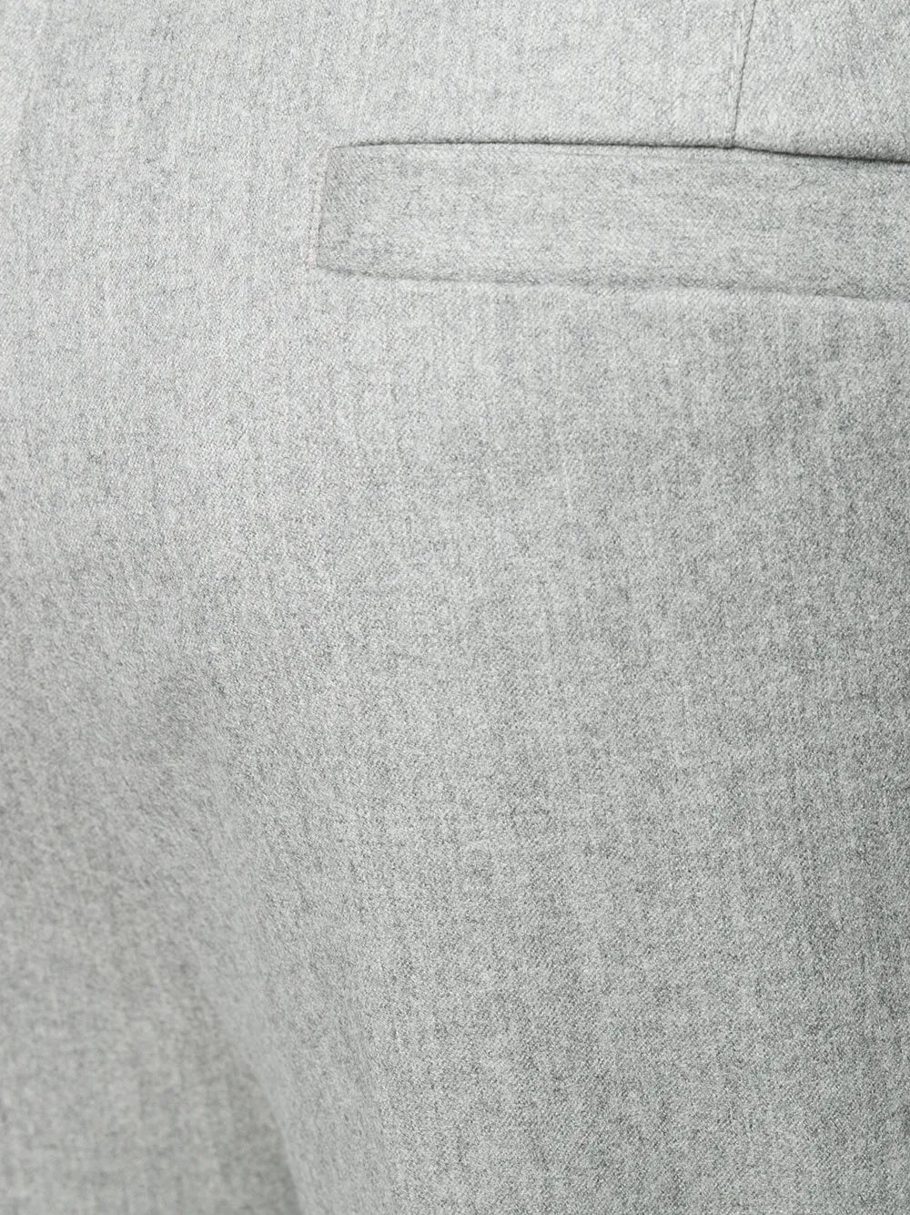 BRUNELLO CUCINELLI MEN'S GRAY PLEATED DRAWSTRING TROUSERS