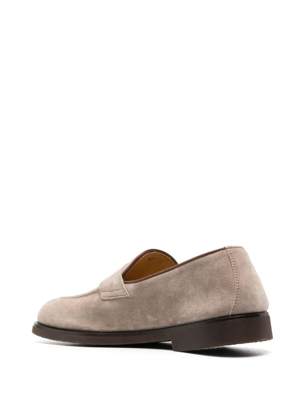 BRUNELLO CUCINELLI MEN'S AVOLA SUEDE PENNY LOAFER SHOES
