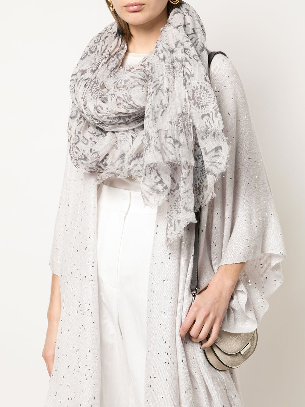 BRUNELLO CUCINELLI WOMEN'S SCARF MSCDAGL24_CG668 NWT