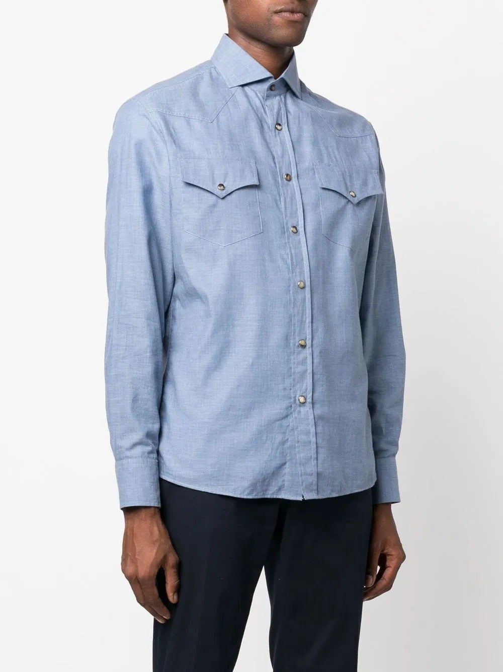 BRUNELLO CUCINELLI MEN'S SHIRT MG6714008_C015 NWT