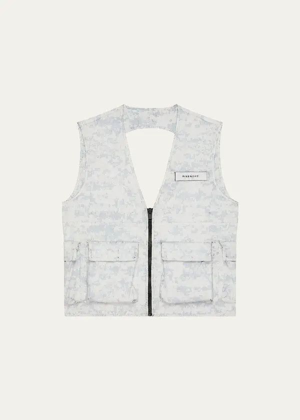 GIVENCHY MEN'S CARGO GILET NWT
