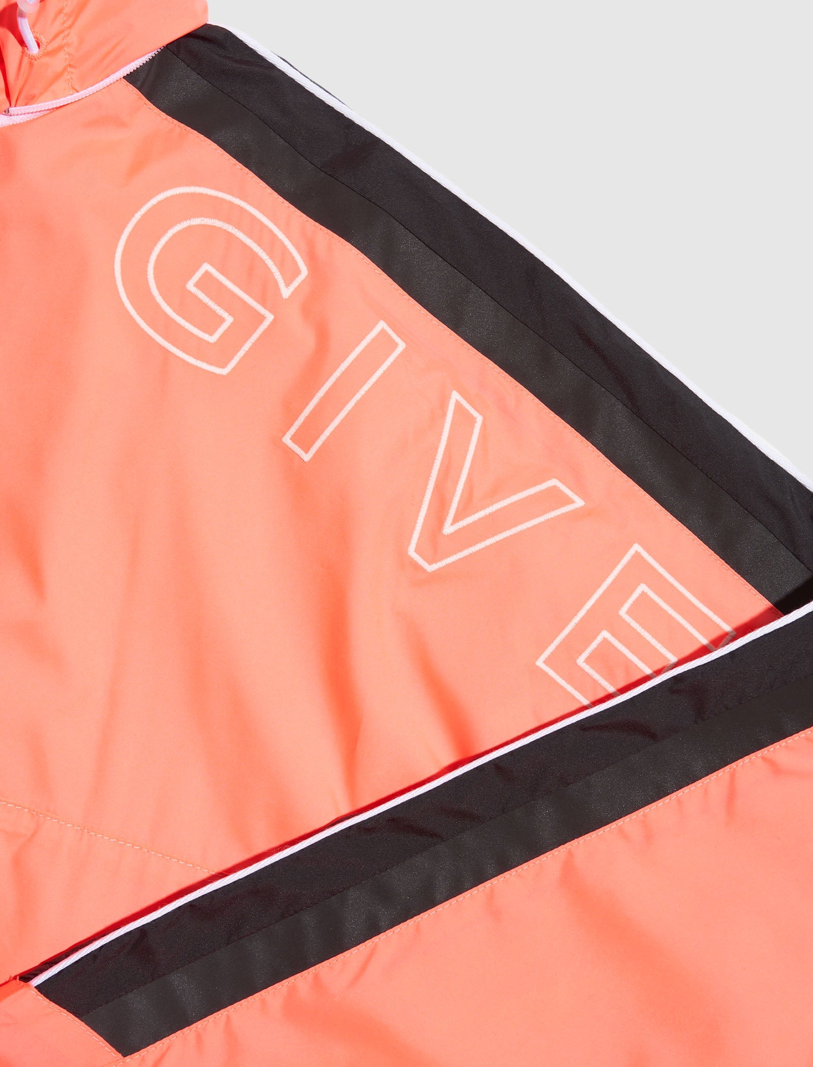 GIVENCHY MEN'S CORAL OVERSIZED TRACKSUIT JACKET