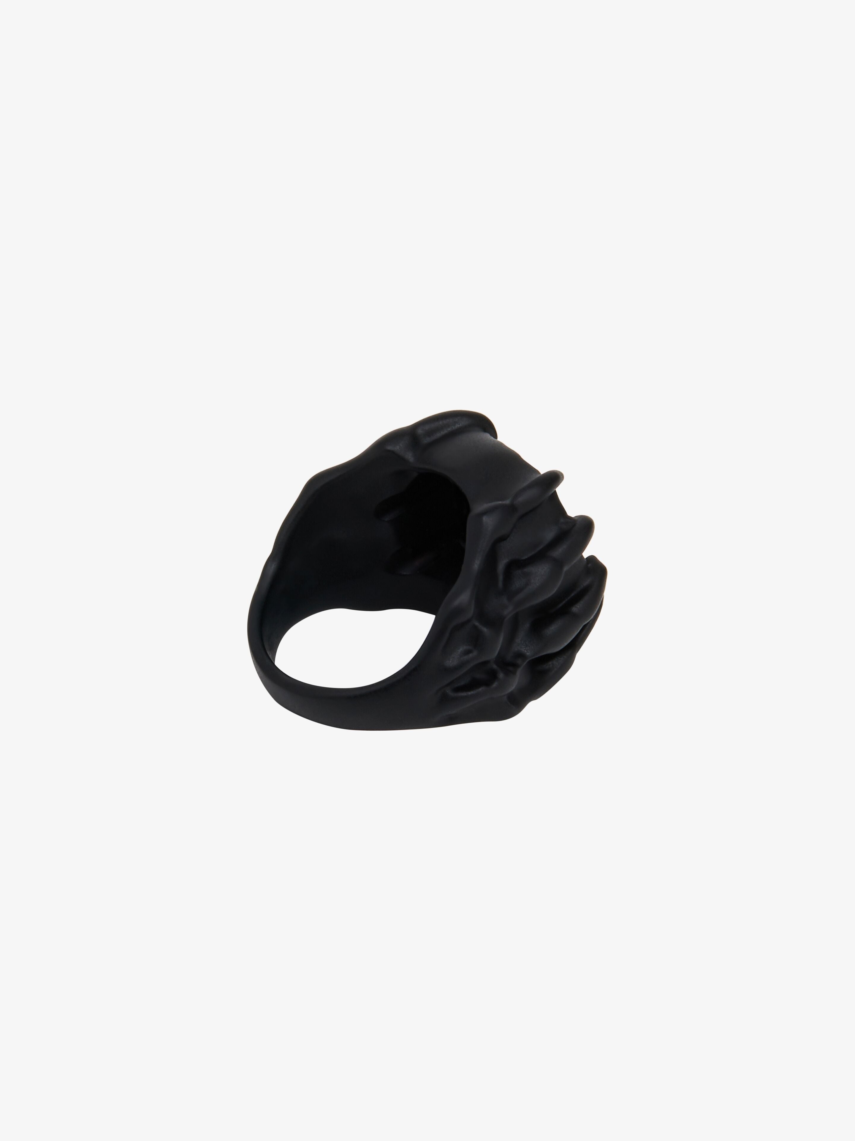 GIVENCHY MEN'S G SKULL GIVENCHY CRYSTAL RING NWT