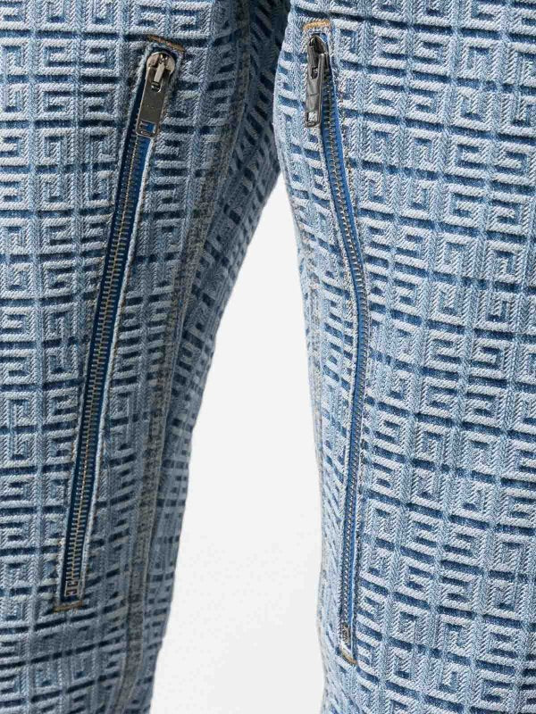 GIVENCHY MEN'S STRAIGHT FIT DENIM TROUSERS W/ ZIP NWT