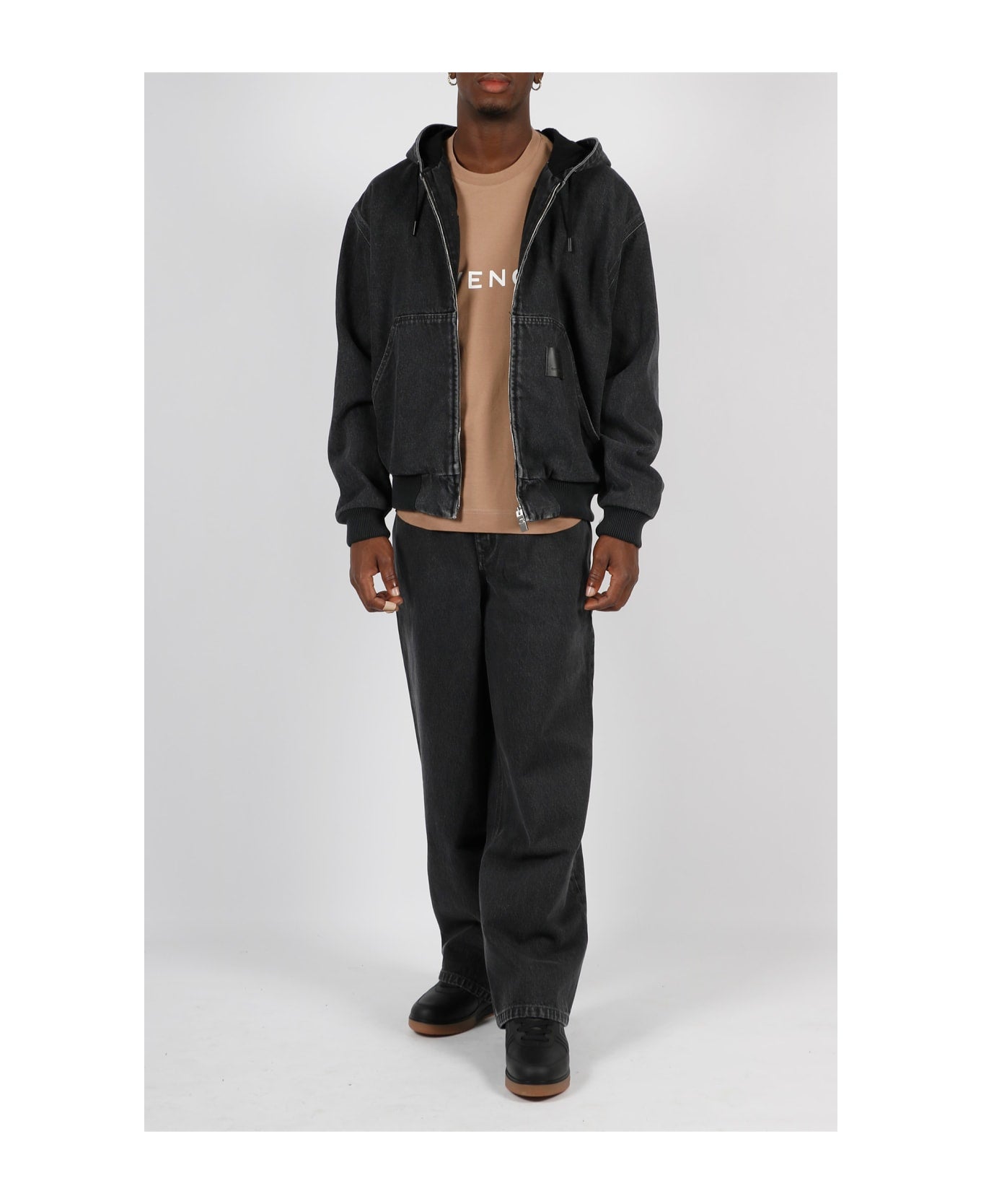 GIVENCHY MEN'S LOW CROTCH WIDE DENIM PANT NWT