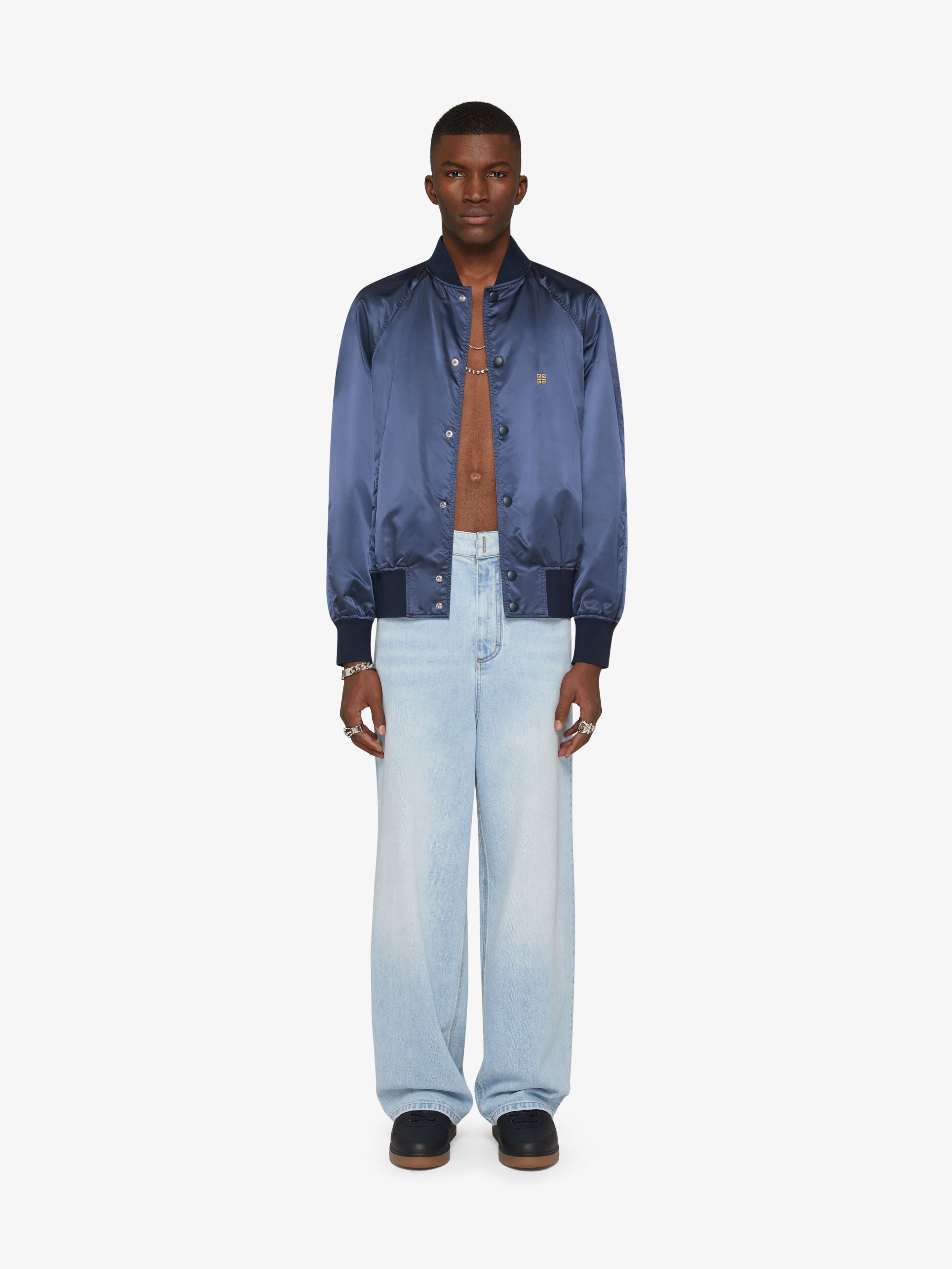 GIVENCHY MEN'S LOW CROTCH WIDE DENIM PANT NWT