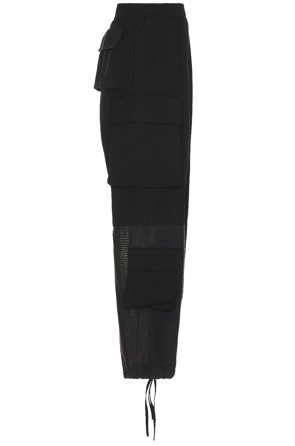 GIVENCHY MEN'S CARGO PANTS WITH HALF MESH LEG NWT