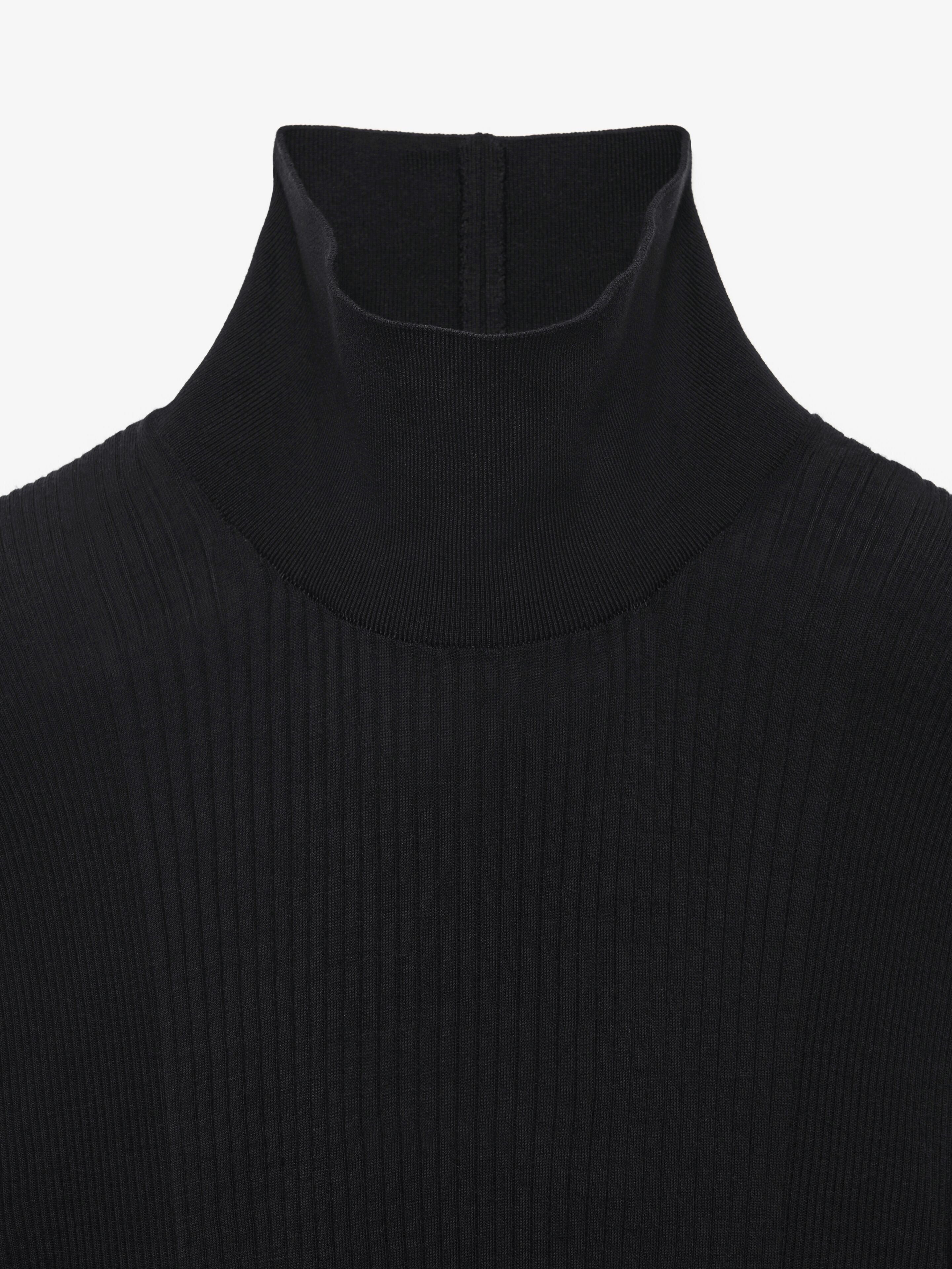 GIVENCHY MEN'S TUBULAR KNIT MOCK NECK NWT