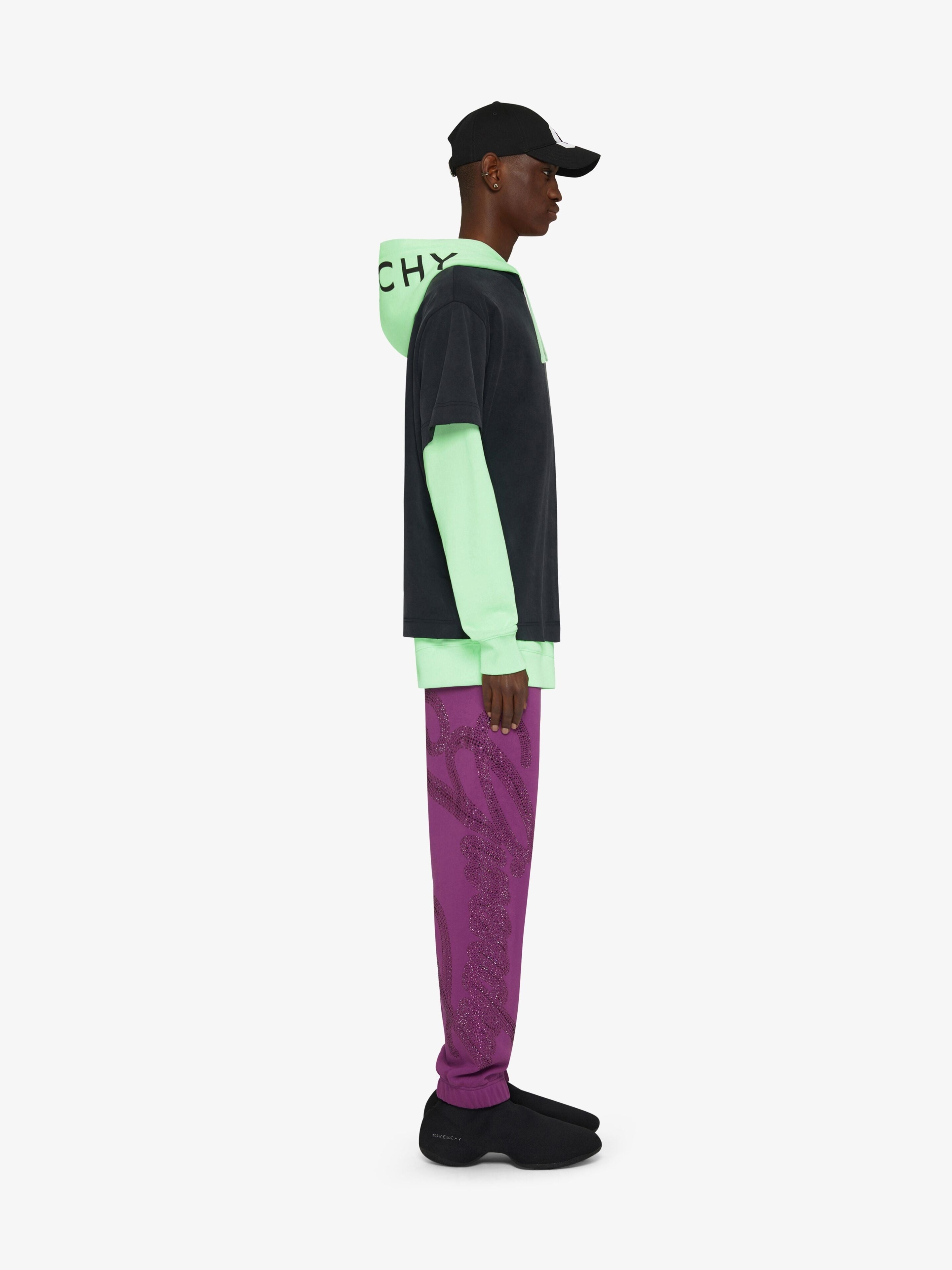 GIVENCHY MEN'S CLASSIC FIT HOODIE W/ OVERSIZE T-SHIRT NWT