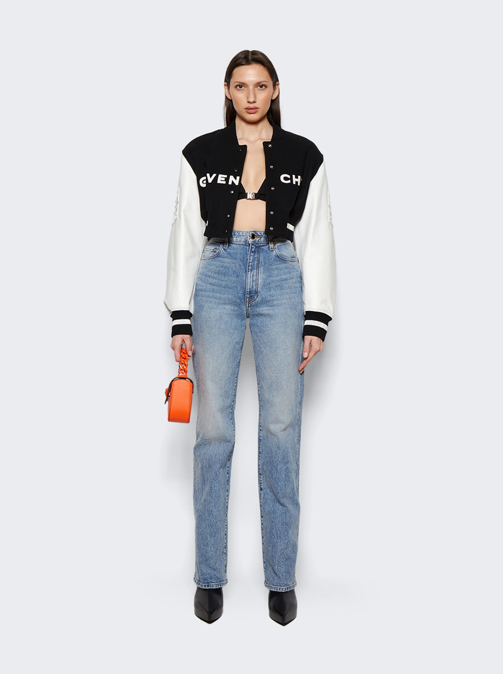 GIVENCHY WOMEN'S ELASTICATED BRA WITH BUCKLE NWT