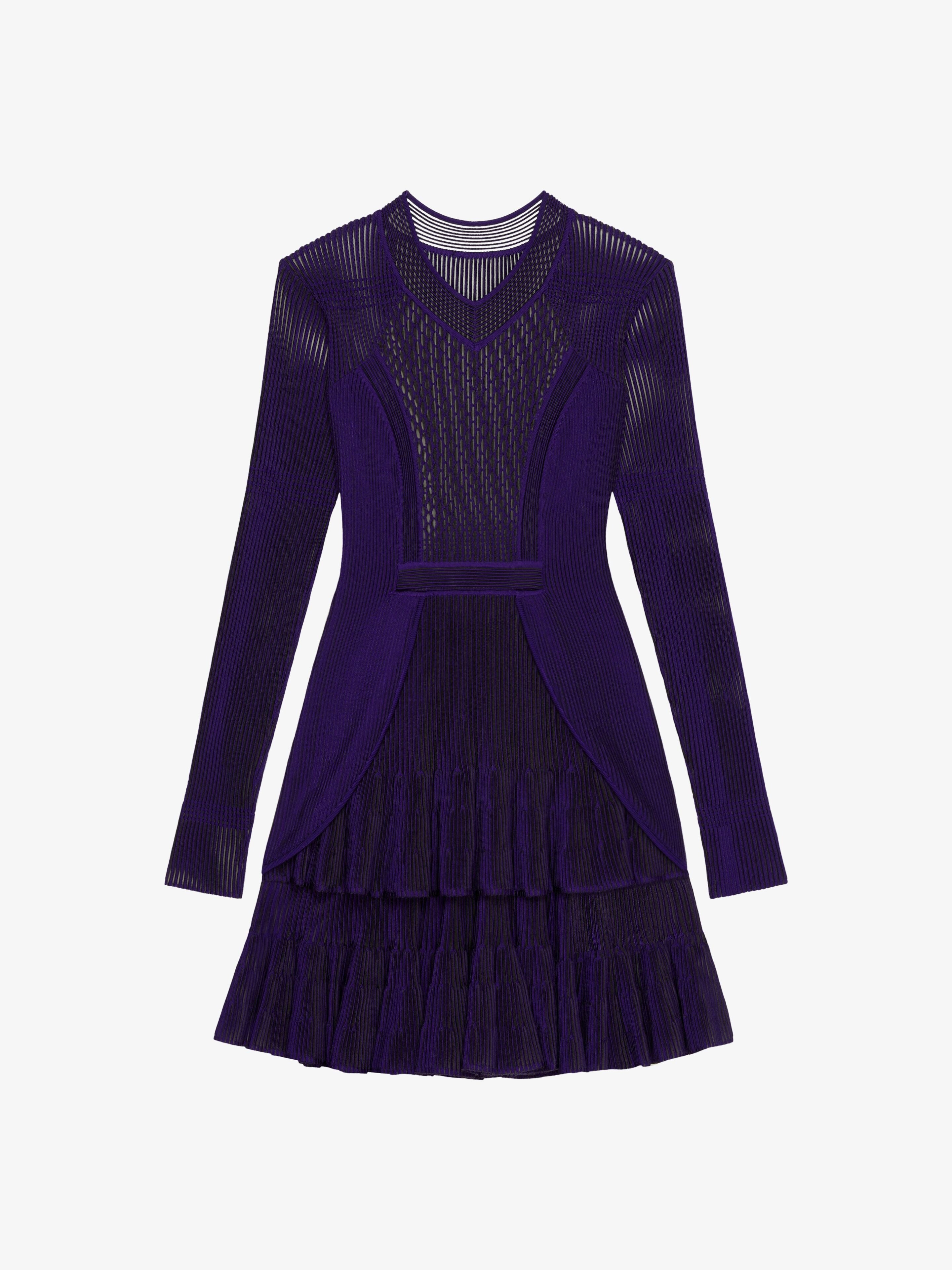 GIVENCHY WOMEN'S LONG SLEEVE TRANSPARENT DRESS NWT