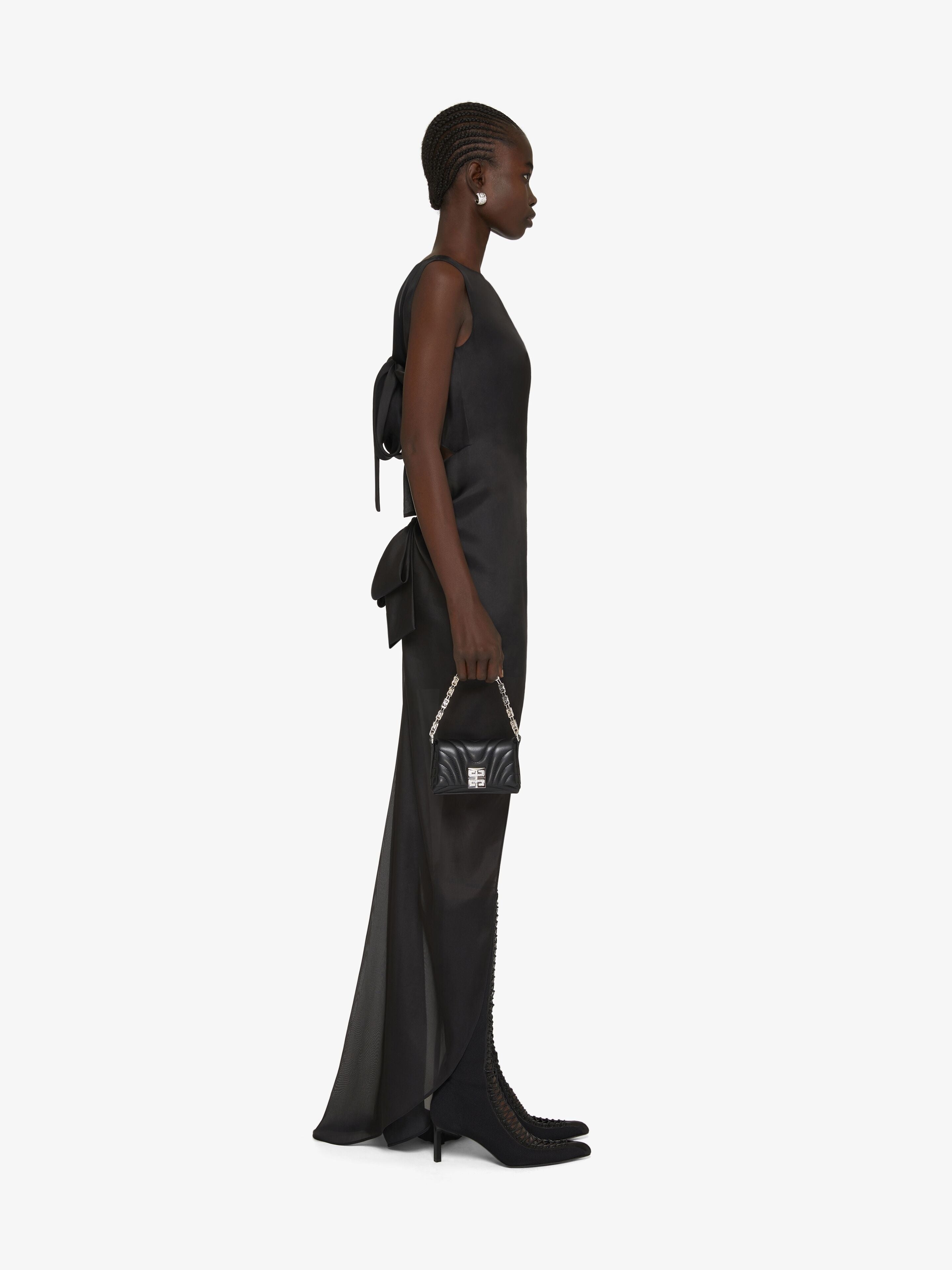 GIVENCHY WOMEN'S LONG DRESS WITH BIG BOWS NWT