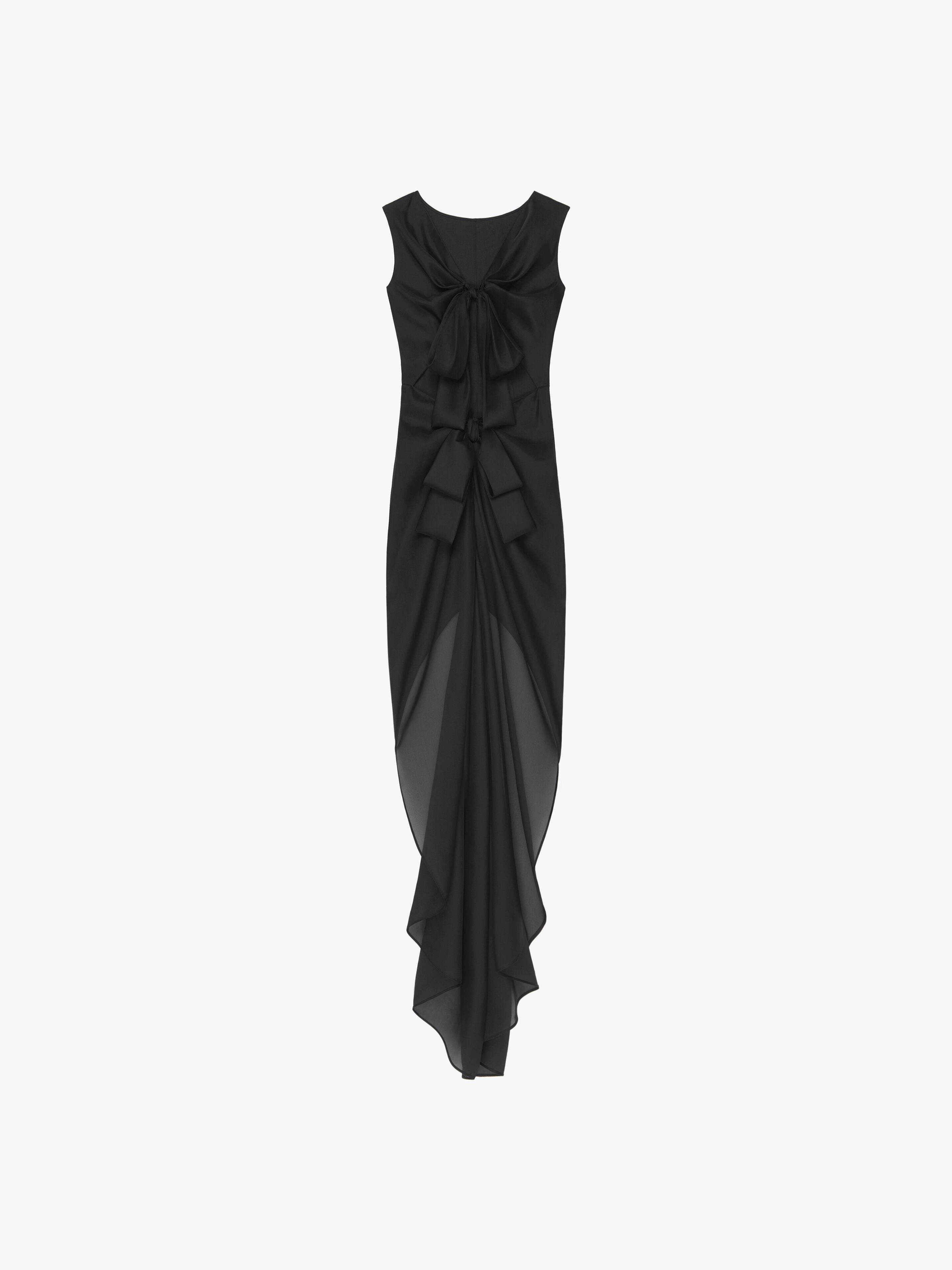 GIVENCHY WOMEN'S LONG DRESS WITH BIG BOWS NWT