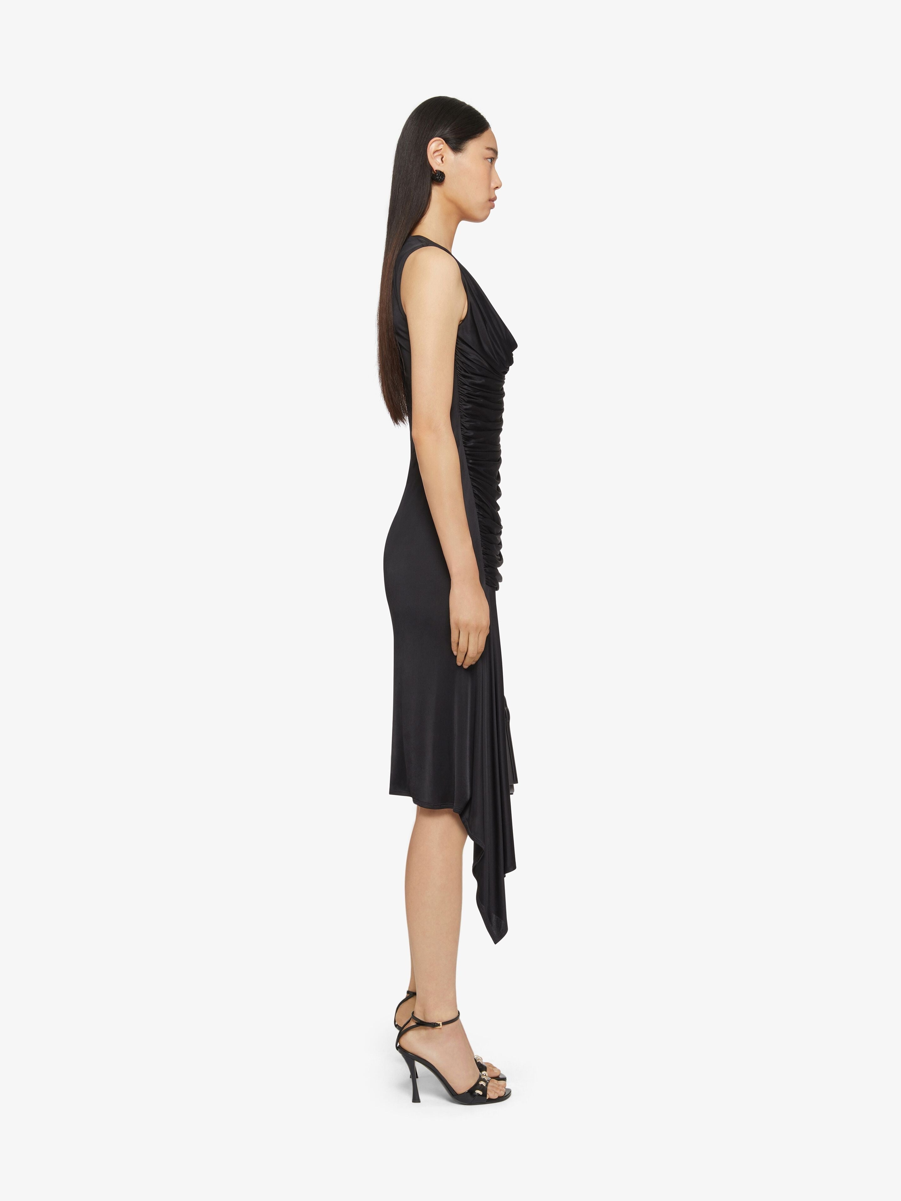 GIVENCHY WOMEN'S DRAPPED MIDI DRESS NWT