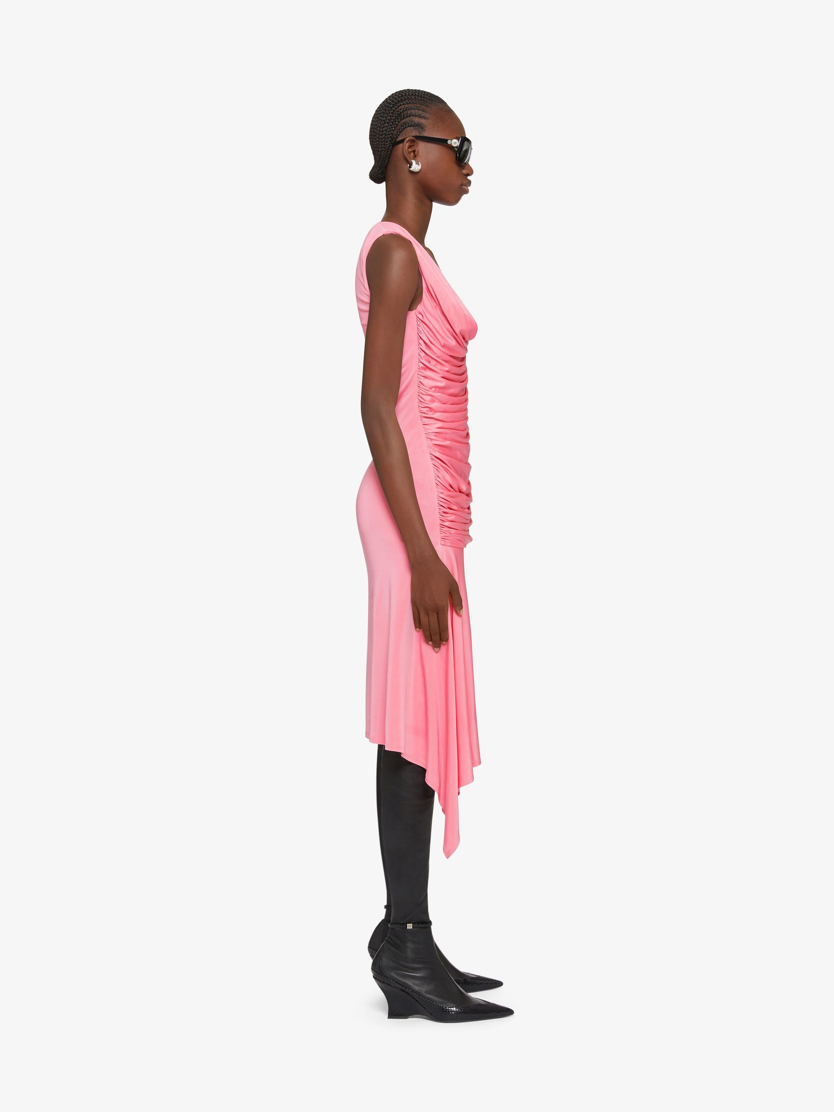 GIVENCHY WOMEN'S DRAPPED MIDI DRESS NWT