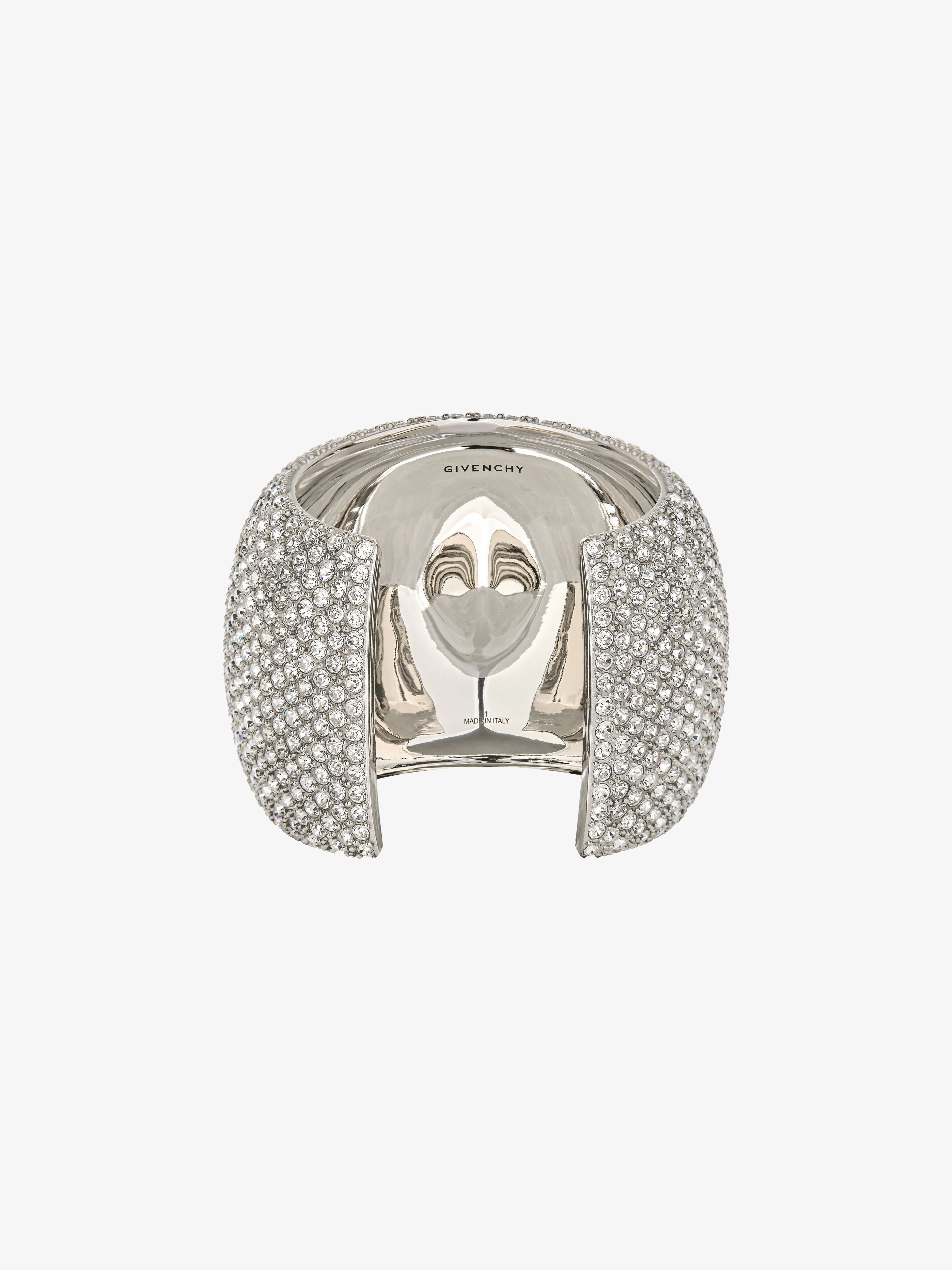 GIVENCHY WOMEN'S 4G CLAW PAVED CUFF BRACELET NWT