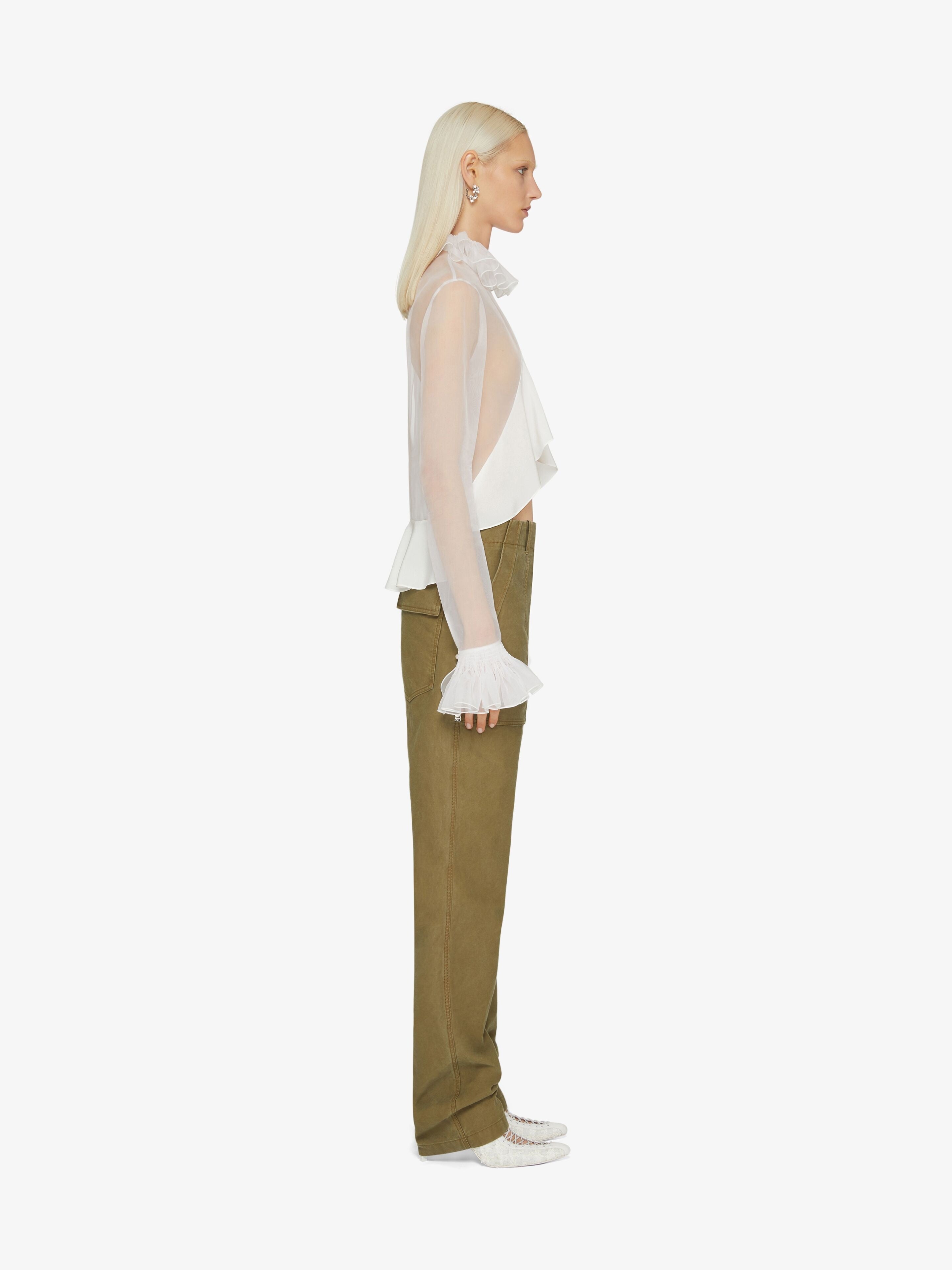 GIVENCHY WOMEN'S RELAXED FIT CARGO PANTS NWT