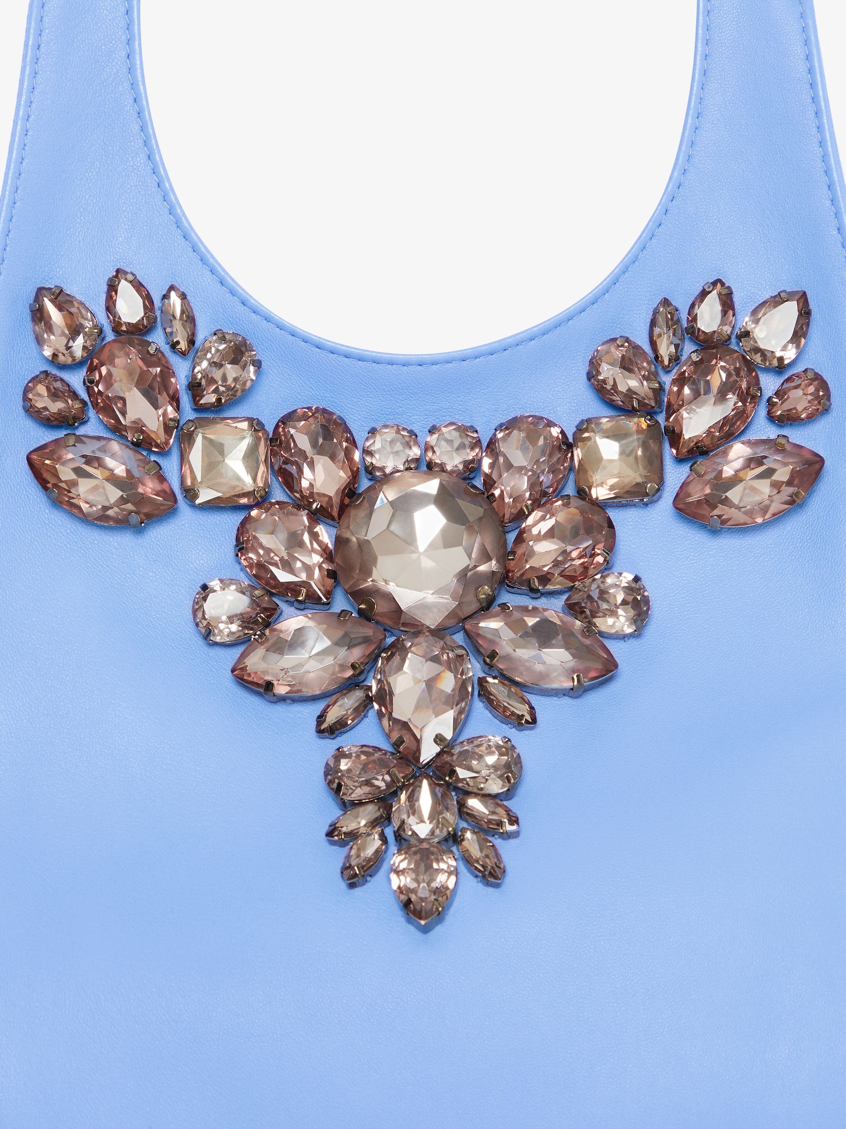 GIVENCHY WOMEN'S LEATHER HALTER TOP NWT