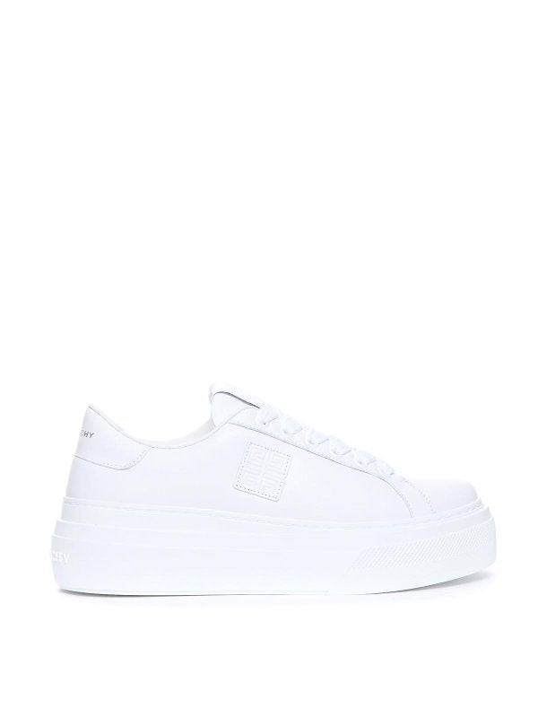 GIVENCHY WOMEN'S CITY LACE-UP SNEAKERS PLATFORM NWT