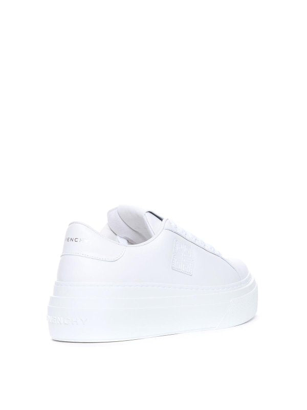 GIVENCHY WOMEN'S CITY LACE-UP SNEAKERS PLATFORM NWT