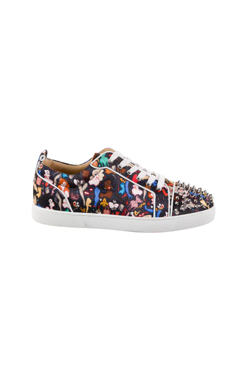Christian Louboutin Louis Junior Spikes Dr Bored Sneakers
