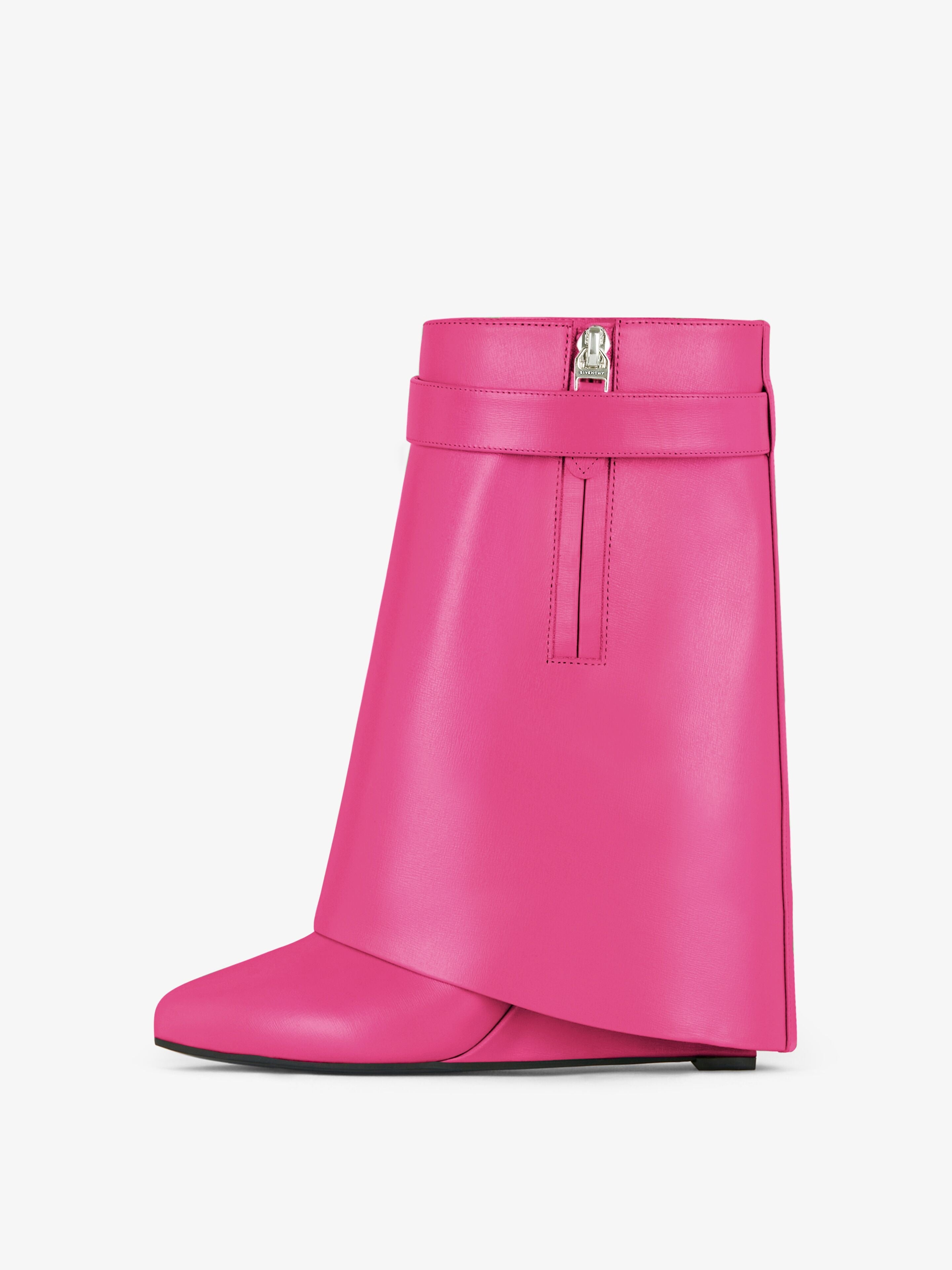 GIVENCHY WOMEN'S SHARK LOCK ANKLE BOOTS 90MM NWT