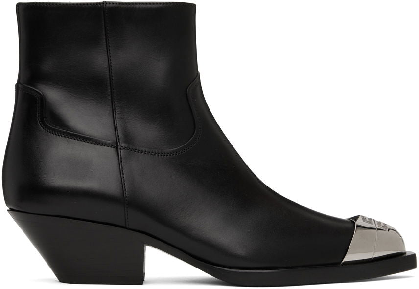 GIVENCHY WOMEN'S WESTERN ANKLE BOOTS 40MM NWT