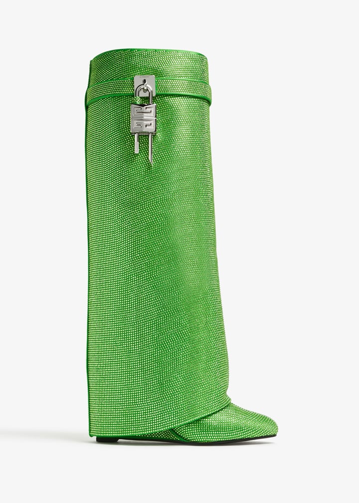 GIVENCHY WOMEN'S SHARK LOCK PANT BOOTS 90MM NWT