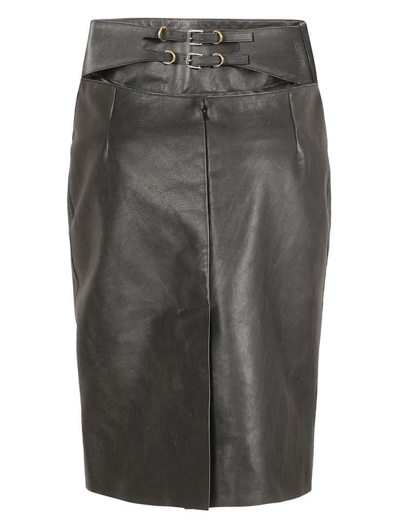 GIVENCHY WOMEN'S MIDI BIKER SKIRT NWT