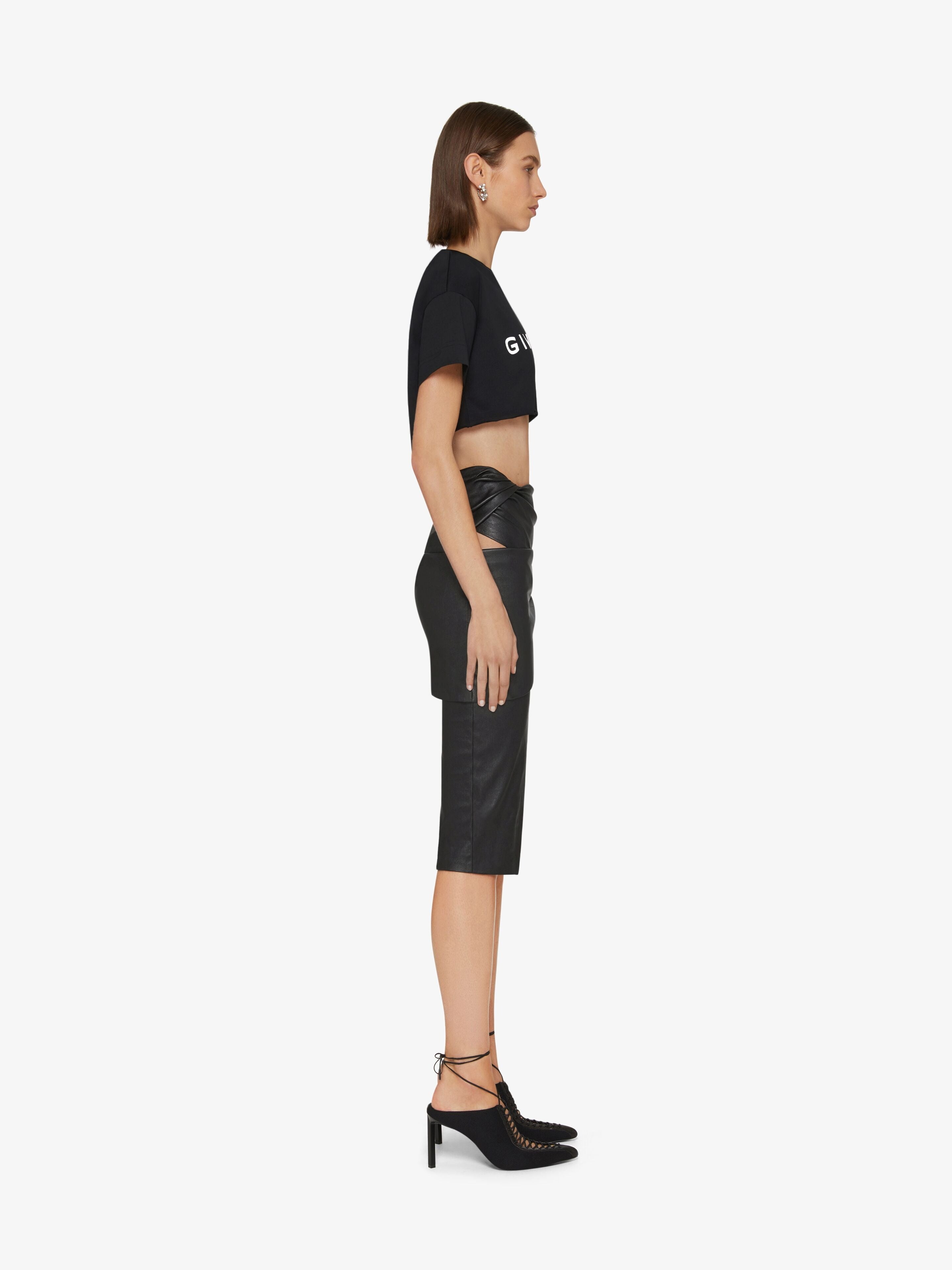 GIVENCHY WOMEN'S DRAPED SKIRT NWT