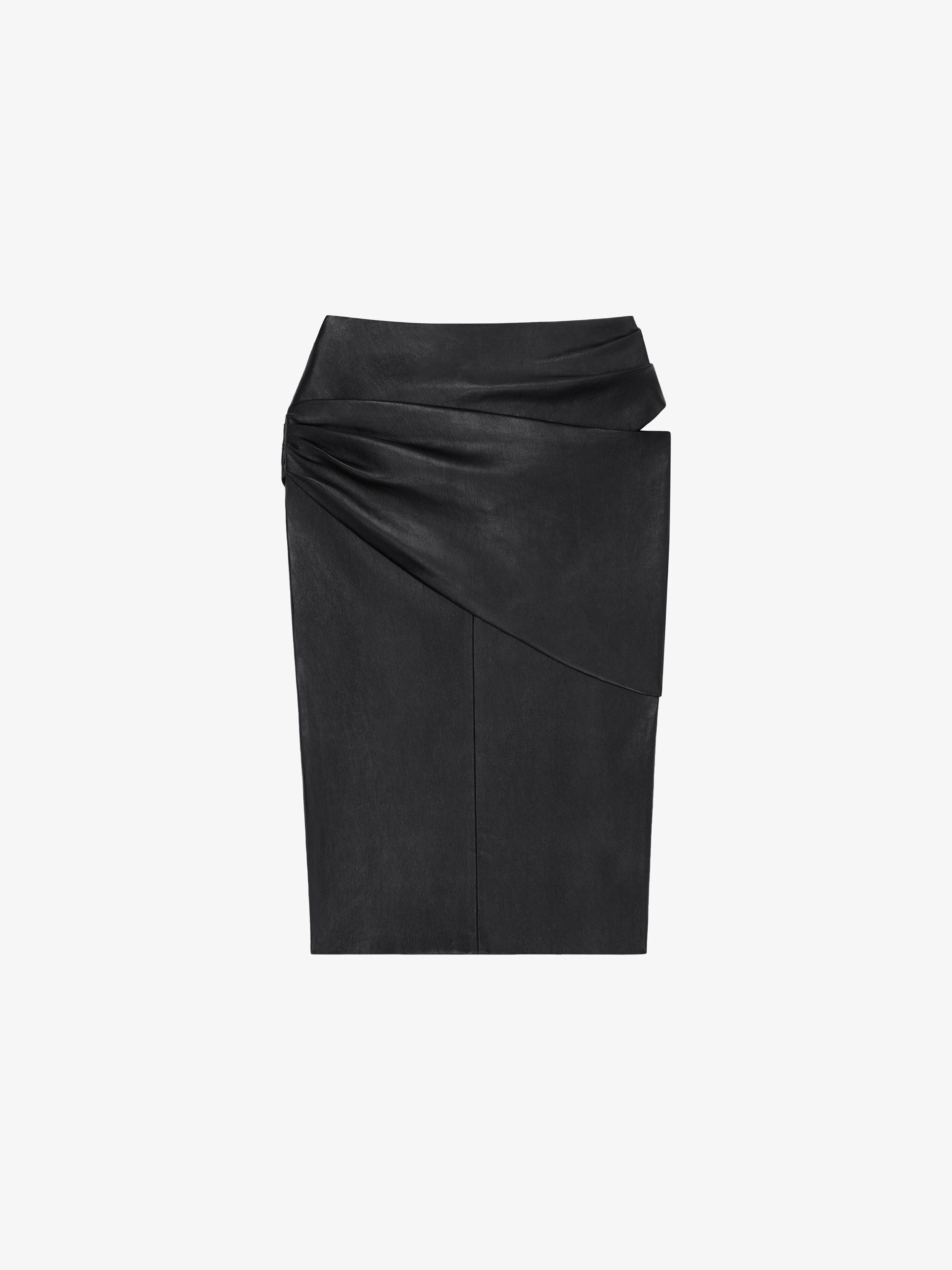 GIVENCHY WOMEN'S DRAPED SKIRT NWT