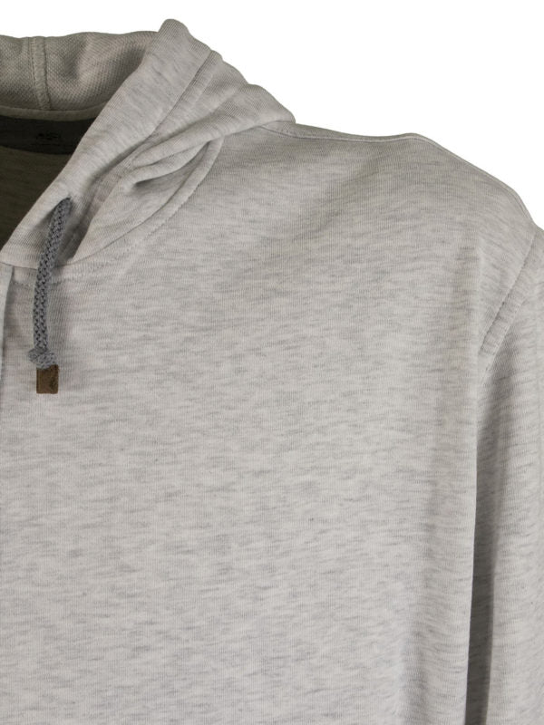 BRUNELLO CUCINELLI MEN'S PEARL ZIP-UP HOODED SWEATSHIRT