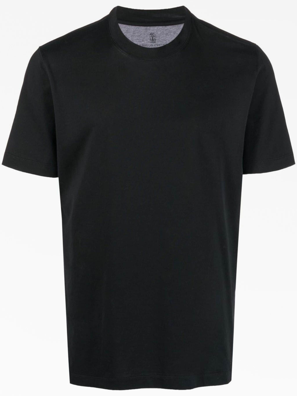 BRUNELLO CUCINELLI MEN'S BLACK CLASSIC FIT SHIRT