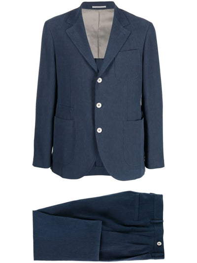 BRUNELLO CUCINELLI MEN'S SUIT MW431EDNT_C546 NWT