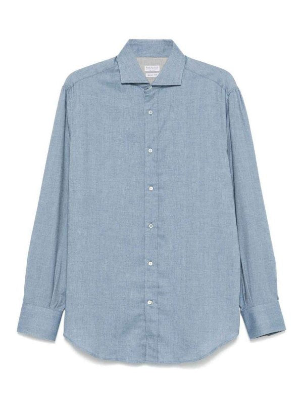 BRUNELLO CUCINELLI MEN'S SHIRT MY6370028_C016 NWT
