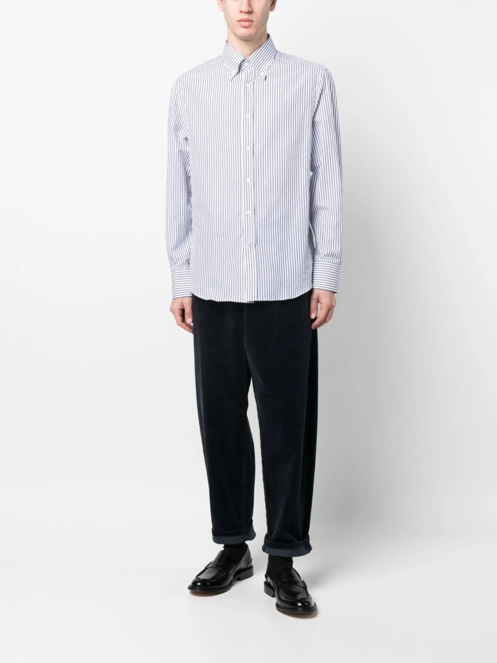 BRUNELLO CUCINELLI MEN'S SHIRT MM6061716_C015 NWT