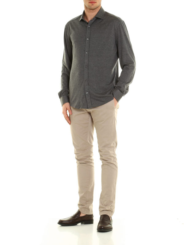 BRUNELLO CUCINELLI MEN'S SHIRT MTS376699_C572 NWT