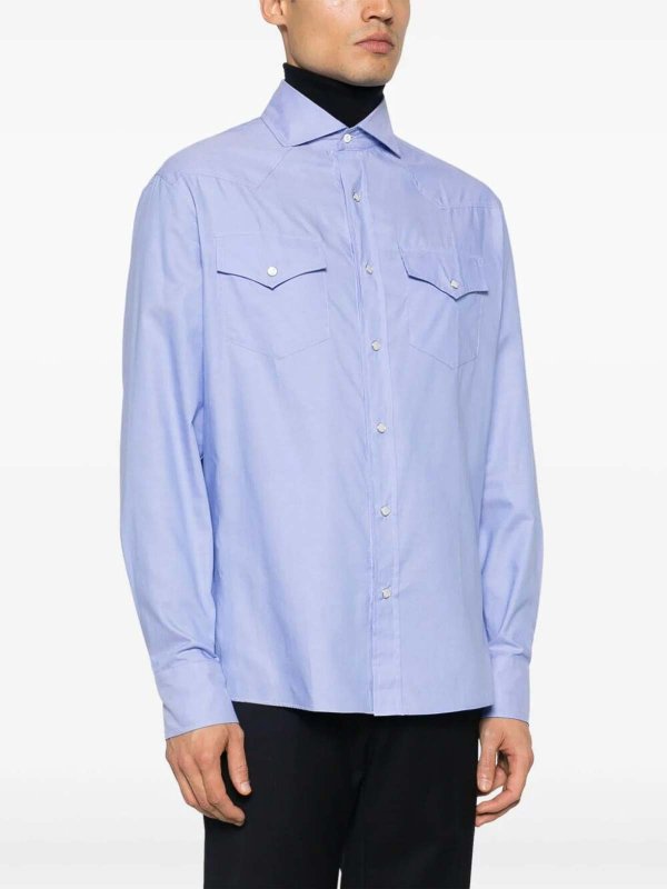 BRUNELLO CUCINELLI MEN'S SHIRT MB6974008_C002 NWT