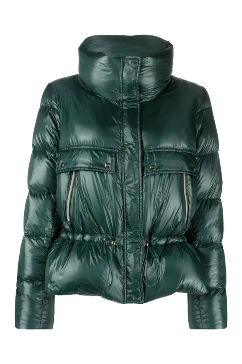 Herno Women's  Peplum Puffer Jacket