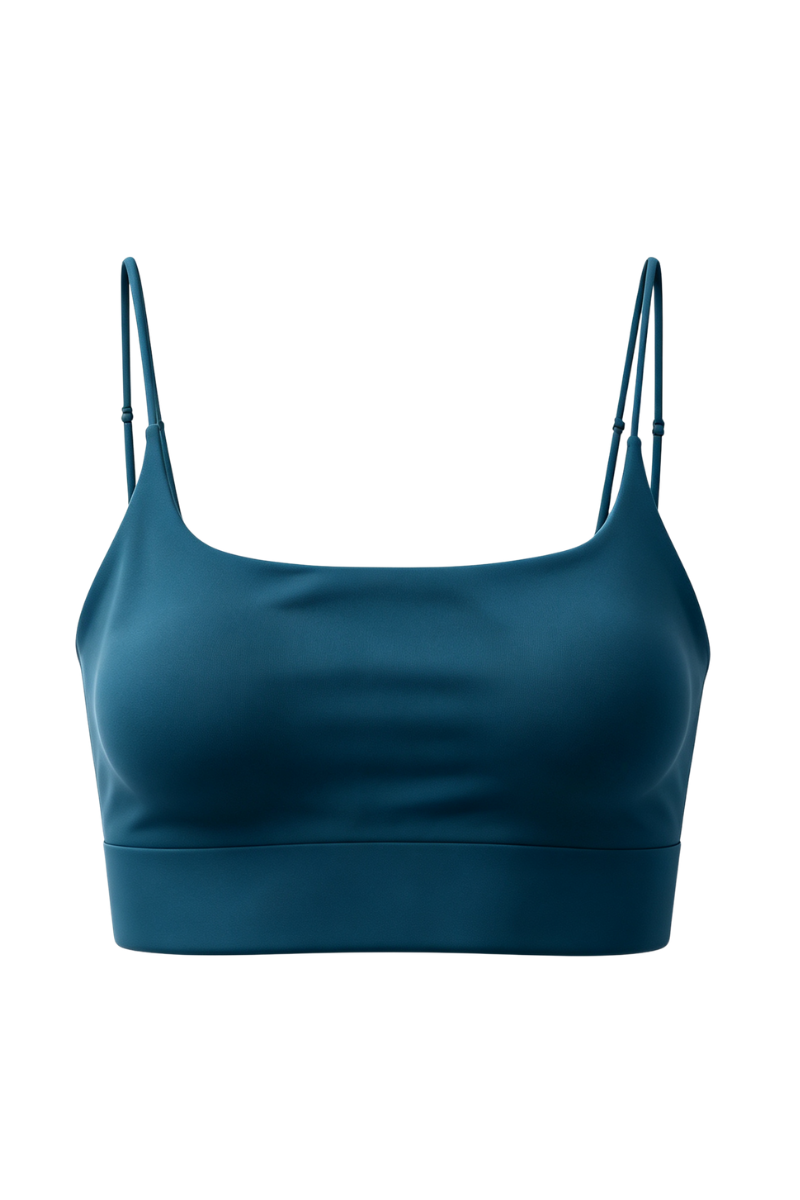 Bandier Bonded Low Impact Bra Reflecting Pond LOK00238