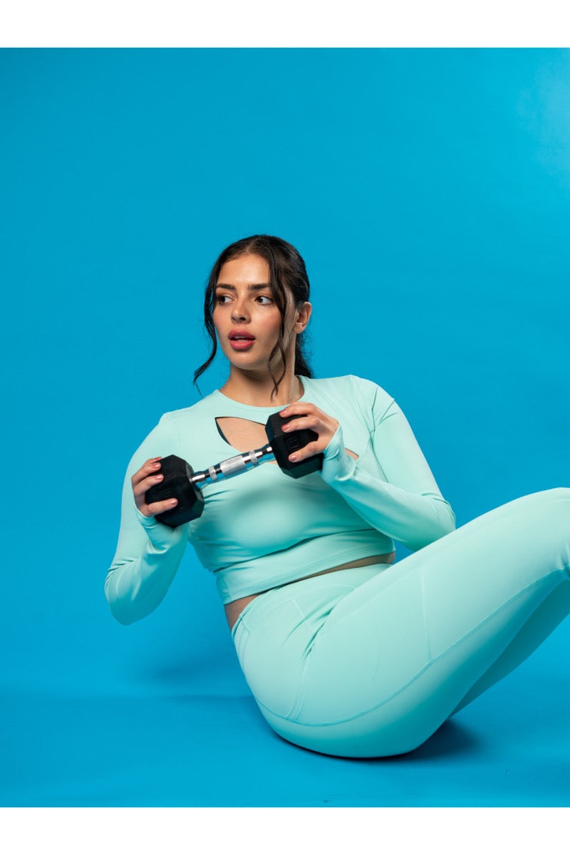 Olivia Long Sleeve Ultra Shrug Top | Turks & Caicos