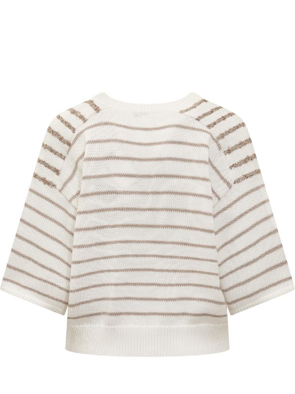 BRUNELLO CUCINELLI WOMEN'S SWEATER M19570502_CFW58 NWT