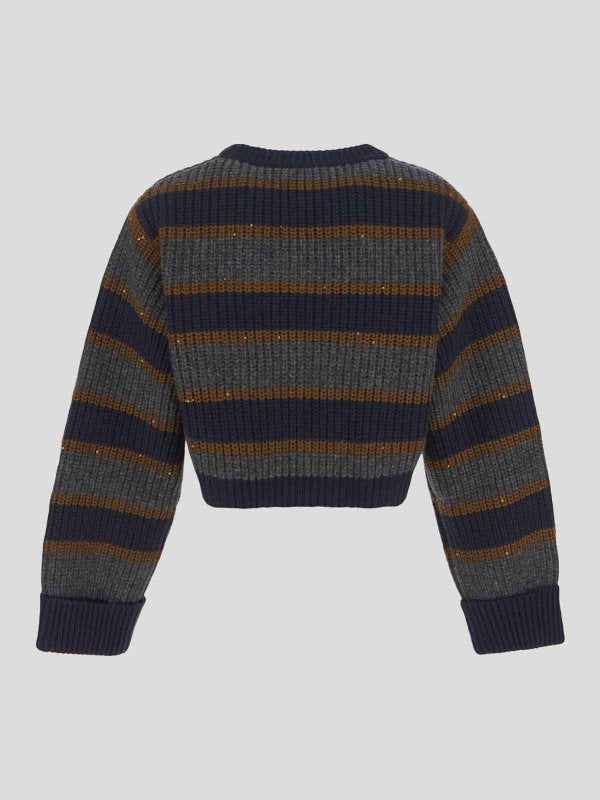 BRUNELLO CUCINELLI WOMEN'S SWEATER M52529500_CFN14 NWT