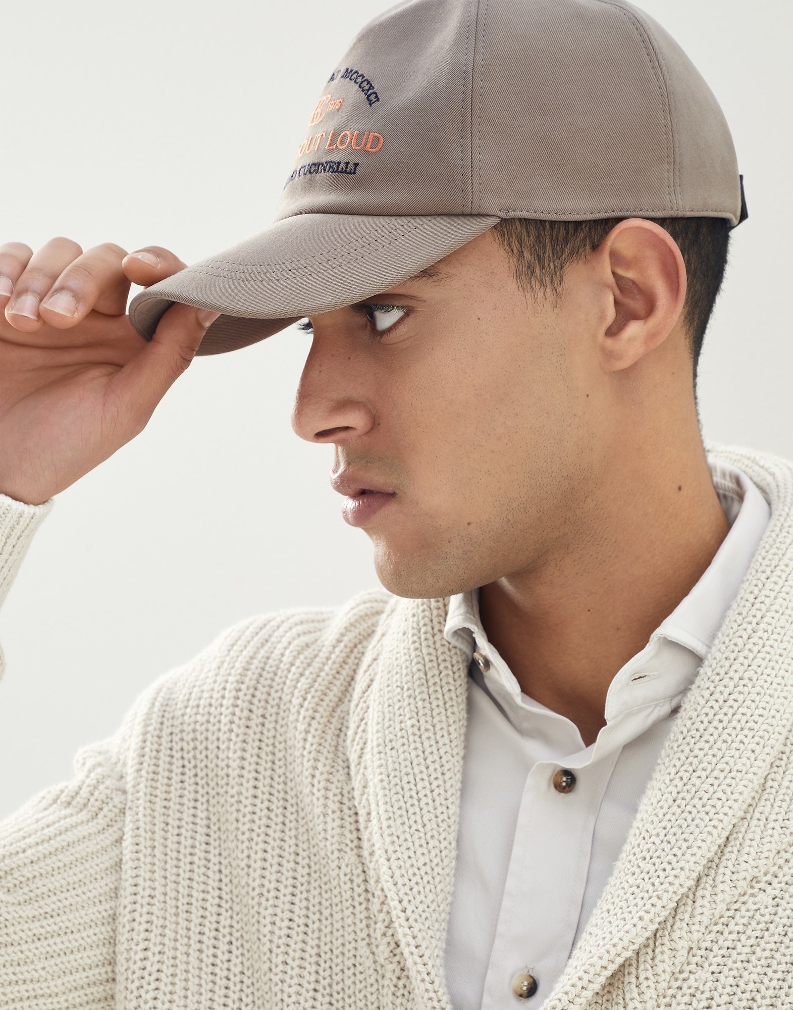 BRUNELLO CUCINELLI MEN'S HAT M252W9986_C6268 NWT