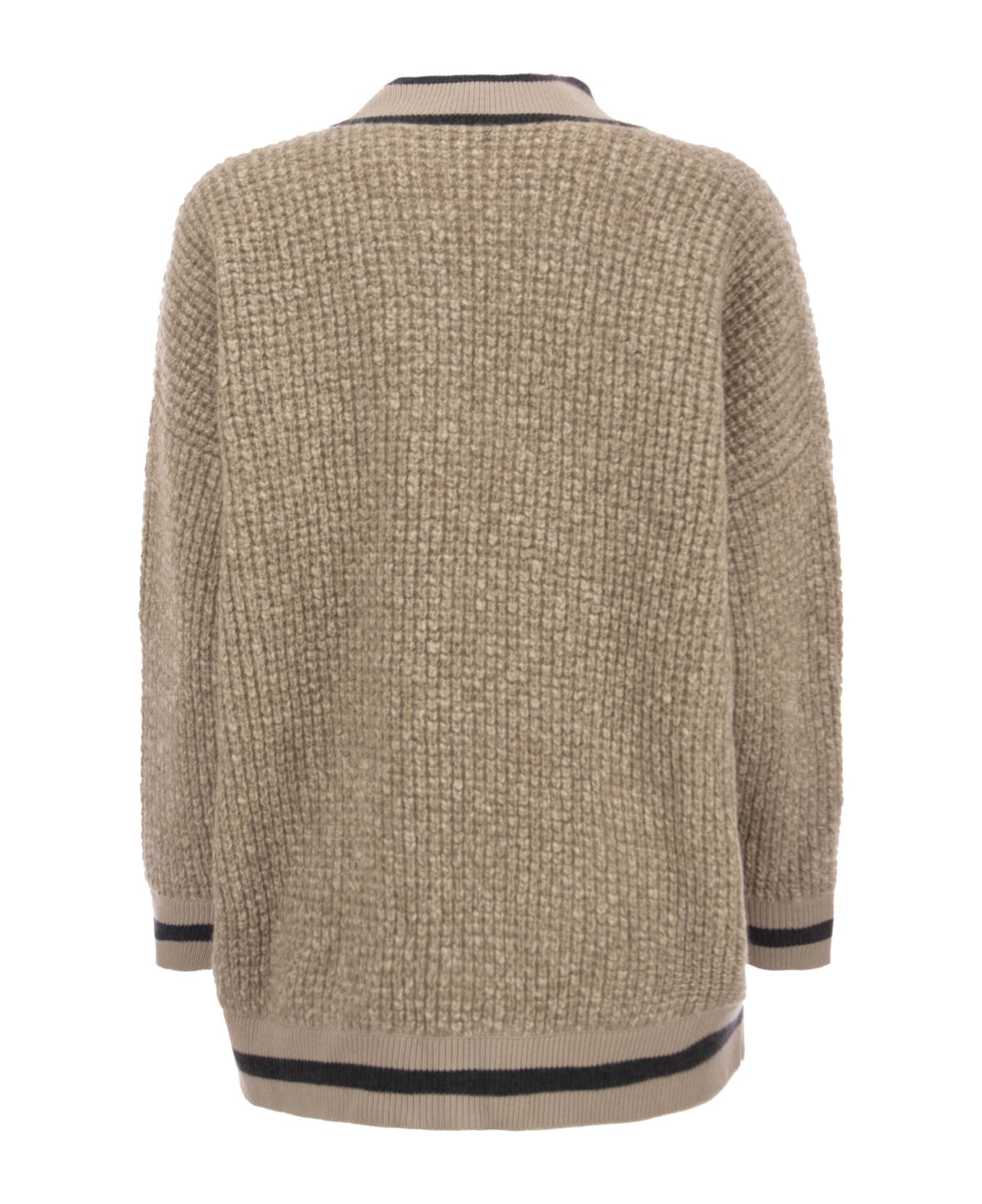 BRUNELLO CUCINELLI WOMEN'S SWEATER MGY518606_C4052 NWT