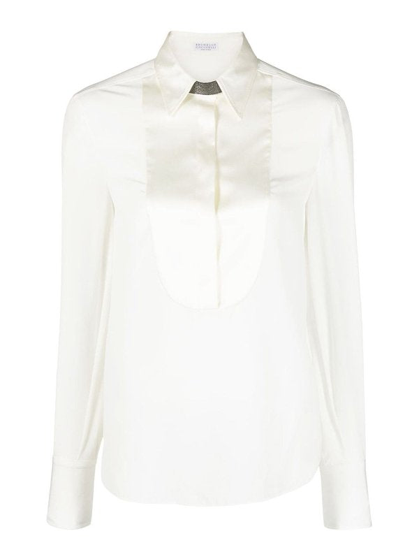 BRUNELLO CUCINELLI WOMEN'S SHIRT MB993BF105_C600 NWT